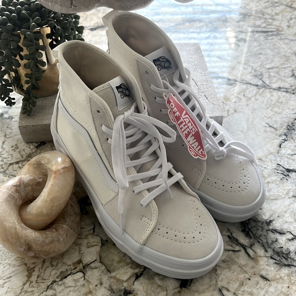 Vans, off white New with tags